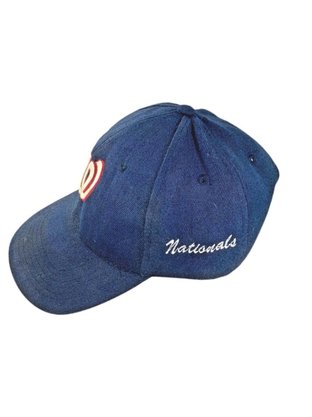 MLB Washington Nationals Blue Baseball Hat Cap Adjustable Embroidered Logo OSFA - Picture 2 of 8